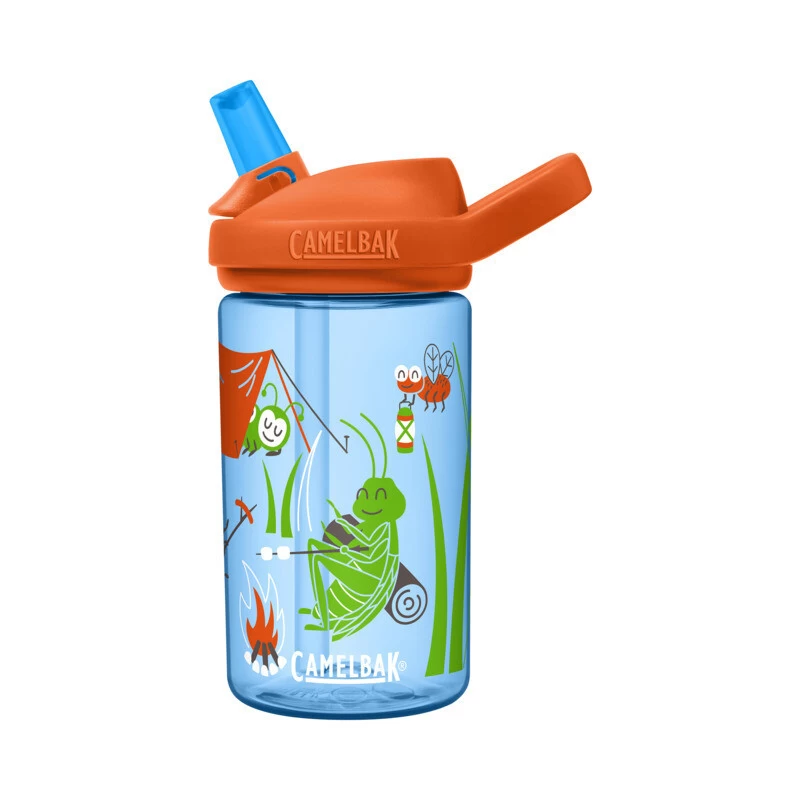 CamelBak Eddy+ Kids 14oz, Camping Bugs, Spring Summer LE 1 CamelBak Eddy+ Kids 14oz, Camping Bugs, Spring Summer LE