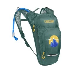 Camelbak Mini M.U.L.E. Green Mountain Kinderrucksack Mit 1.5 L Trinksystem